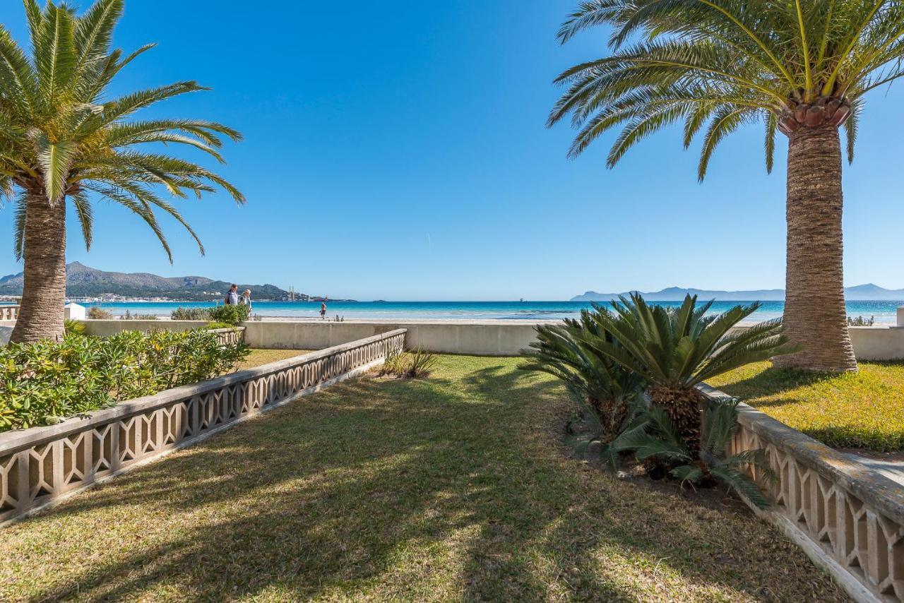 Apartamento Playa De Los Pinos Alcúdia Kültér fotó